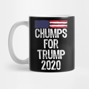 Chumps for Trump 2020 Election USA Flag  Anti Joe Biden Mug